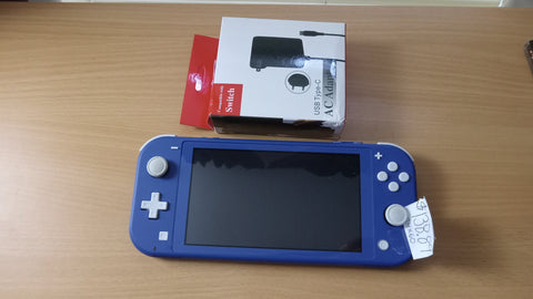 Nintendo Switch Lite Console Blue System + Charger